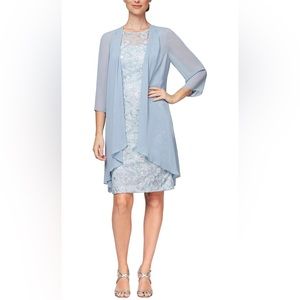 Alex Evenings 2 pc Dress. NWT